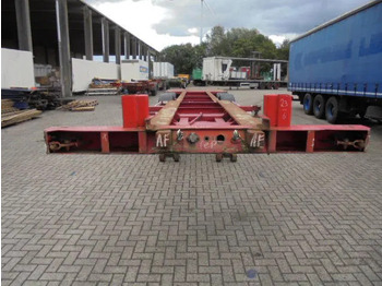 Semi-reboque transportador de contêineres/ Caixa móvel Netam-Fruehauf OCCR 36 324 NL KENTEKEN STEEL SPRINGS: foto 2