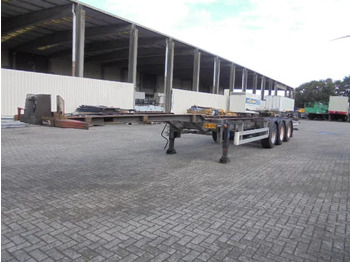 Semi-reboque transportador de contêineres/ Caixa móvel PACTON