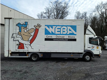 Camião furgão Mercedes-Benz Atego 1018 MOVING LIFT - GOOD WORKING CONDITION: foto 4