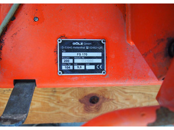 Equipamento de construção Piła do cięcia GOLZ FS 170 2006 PIŁA DO CIĘCIA asfaltu i betonu: foto 5