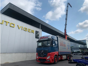 Camião de lona MERCEDES-BENZ Actros 2548