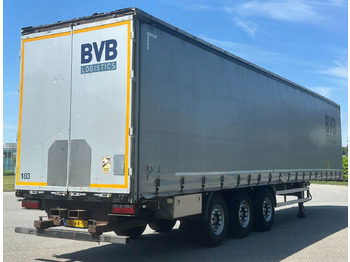 Semi-reboque de lona Kögel SN24 Edscha SAF Axles Disc Brakes Lift Axle TOP Condition NL Trailer: foto 5
