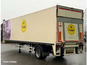 Semi-reboque furgão Pacton TBD 122 Tail Lift Steering Axle 1075x250x230 Inside NL City Trailer Nieuwe APK NEW TUV: foto 3