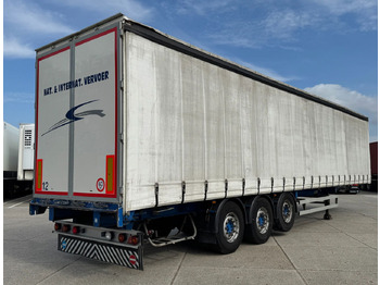 Semi-reboque de lona Renders 3 Axle Disc Brakes Lift Axle Nice Chassis Wooden Floor Sliding Roof: foto 5