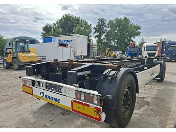 Reboque transportador de contêineres/ Caixa móvel Krone BDF przyczepa: foto 3