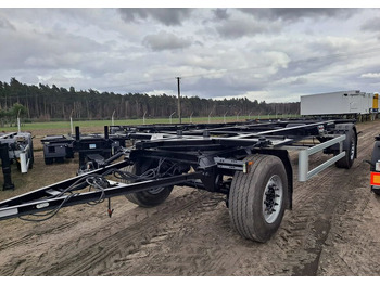 Reboque transportador de contêineres/ Caixa móvel KRONE