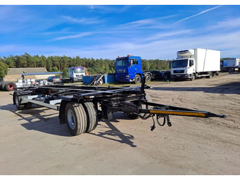 Reboque transportador de contêineres/ Caixa móvel KRONE