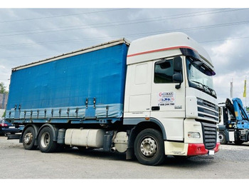 Camião de lona DAF 6x2 FX105.460 EEV BDF 7.2m Kogel retarder automat: foto 2