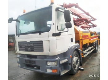 Autobomba de betão MAN TGM 18.280