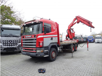 Camião de caixa aberta/ Plataforma SCANIA R144