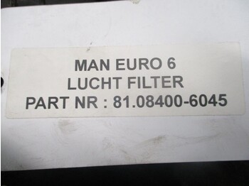 Filtro de ar para Camião MAN 81.08400-6045 LUCHTFILTER EURO 6: foto 2