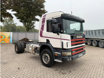 Camião chassi Scania 124-420 / ENGINE RUNNING / RETARDER / BIG AXLE / FULL-STEEL / ONLY: 540918 KM / OLD TACHO / AIRCO / MANUAL / EURO-3 / 2002: foto 2