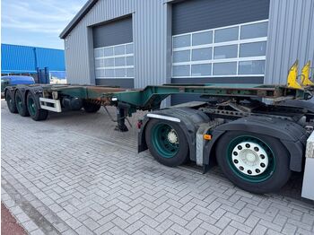 Semi-reboque transportador de contêineres/ Caixa móvel PACTON