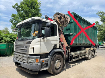 Camião transportador de contêineres/ Caixa móvel SCANIA P 410