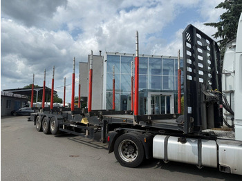 Semi-reboque transporte de madeira SCHWARZMÜLLER
