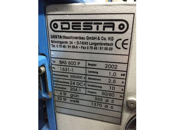 Máquina de dobrar papel Desta BAS - FSA 600 flat pile delivery with sheet press: foto 3 Máquina de dobrar papel Desta BAS - FSA 600 flat pile delivery with sheet press: foto 3