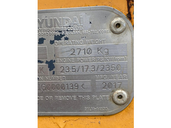 Escavadeira 2017 Hyundai R25Z-9AK: foto 5 Escavadeira 2017 Hyundai R25Z-9AK: foto 5