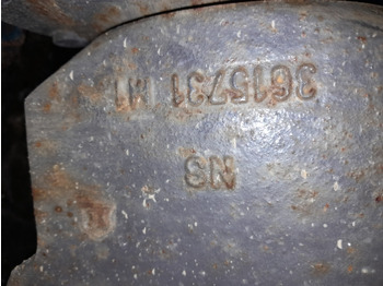 Eixo traseiro Massey Ferguson 3690, 8150, 8160 Rear Half Axle Rhs 3615731m1, 3615729m11: foto 5
