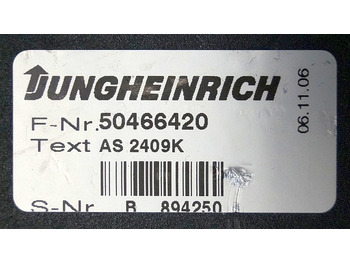 Centralina electrónica para Equipamento de movimentação Jungheinrich 50466420 | Rij/hef regeling Drive/Lifting controller AS2409k SW 1,4: foto 4 Centralina electrónica para Equipamento de movimentação Jungheinrich 50466420 | Rij/hef regeling Drive/Lifting controller AS2409k SW 1,4: foto 4
