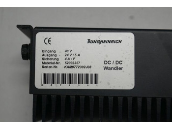 Sistema elétrico para Equipamento de movimentação Jungheinrich 52032357 | Omvormer Transformer 48V -> 24V/5A for EKS310 sn. KAM Omvormer Transformer 48V -> 24V/5A for EKS310 sn. KAMO772302J08: foto 2