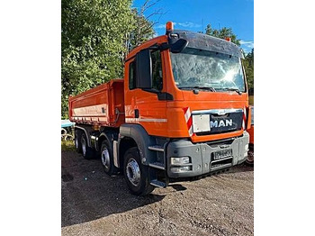 Camião basculante MAN TGS 35.480 | Trójstronna wywrotka | 8X4 | Bordmatik | Meiller |: foto 4