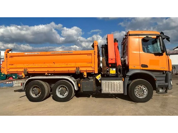 Camião basculante Mercedes-Benz Arocs 2648/3 – 3-stronny wywrotka Meiller / Żuraw Palfinger PK23002 / 2x BORDMATIK / Automatyczna: foto 5 Camião basculante Mercedes-Benz Arocs 2648/3 – 3-stronny wywrotka Meiller / Żuraw Palfinger PK23002 / 2x BORDMATIK / Automatyczna: foto 5