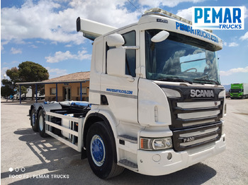 Camião transportador de contêineres/ Caixa móvel SCANIA P 400 6X2 MULTILIFT EURO 5: foto 4