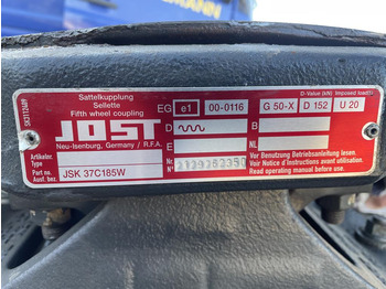 Quinta-roda para Camião JOST JSK 37C185W: foto 5