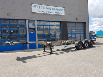 Semi-reboque transportador de contêineres/ Caixa móvel FLIEGL