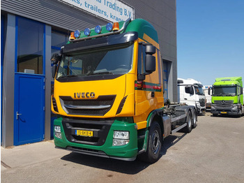 Camião polibenne Iveco Stralis AS260Y Haakarm 217.000 KM: foto 2