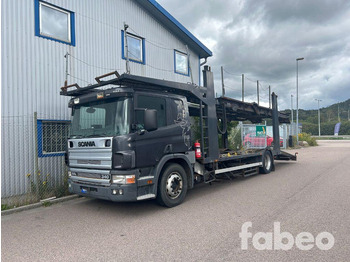 Camião transporte de veículos SCANIA P114