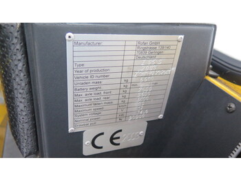 Trator de bagagem Rofan Z65: foto 4