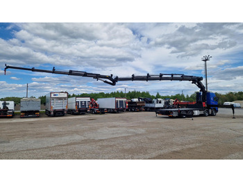 Camião de caixa aberta/ Plataforma, Camião grua Volvo FH480 8X4 HIAB 800E-6 HiPro + JIB170X5: foto 3