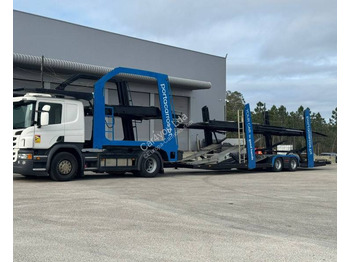 Camião transporte de veículos SCANIA P 450