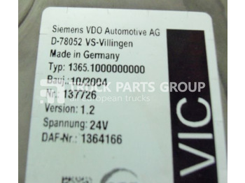 Centralina electrónica DAF