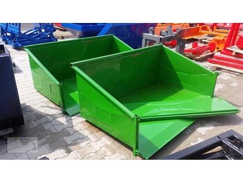 Equipamento para Trator novo Vemac Transportbox 120 x 100cm Box Traktor Heckcontainer Container NEU: foto 4
