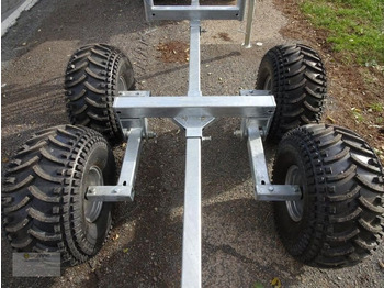 Reboque florestal novo Vemac ATV Quad 2ton Rückewagen Holzrückewagen Forst Kran Traktor Kipper: foto 5