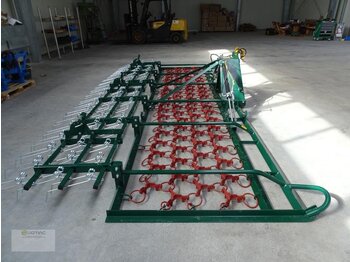 Grade para prados novo Vemac Wiesenschleppe Wiesenstriegel Striegel 5m hydraulisch NEU: foto 2