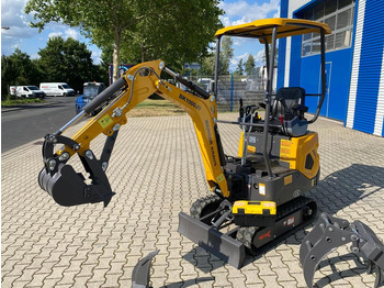 Mini escavadeira Minibagger BK1000JS inkl. kleinem Zubehörpaket *HERBSTAKTION*INKL.19% MWST*BERGER KRAUS*SOFORT!*: foto 3