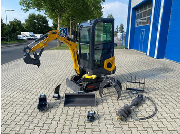Mini escavadeira Minibagger BK1250KJSR inkl. kleinem Zubehörpaket *INKL.19% MWST*BERGER KRAUS*KUBOTA* VERSTELLFAHRWERK*SOFORT!*: foto 2