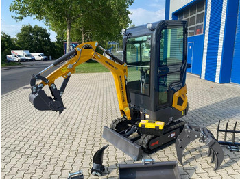 Mini escavadeira Minibagger BK1250KJSR inkl. kleinem Zubehörpaket *INKL.19% MWST*BERGER KRAUS*KUBOTA* VERSTELLFAHRWERK*SOFORT!*: foto 4