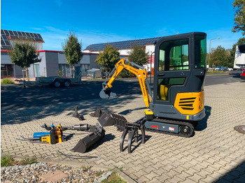 Mini escavadeira Minibagger BK1250KSR inkl. Zubehörpaket Groß *INKL.19% MWST*KUBOTA*SCHWENKARM*VERSTELLFAHRW*SOFORT!*: foto 3