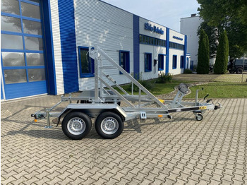 Reboque para bobinas Vermietung / Kabelanhänger 2700KG / Nutzlast 2094KG / Kabeltrommel-Anhänger / Glasfaser/ 3 Tage: foto 5