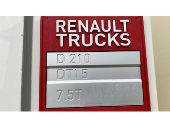 Camião furgão novo Renault D7.5 210 LOW  LBW Schaltgetriebe: foto 4