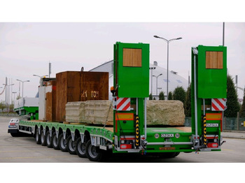 Reboque baixa para transporte de máquinas pesadas novo Özgül 8 AXLE LOWBED SEMI TRAILER: foto 3