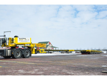 Reboque baixa para transporte de máquinas pesadas novo Özgül 8 AXLE LOWBED SEMI TRAILER: foto 4
