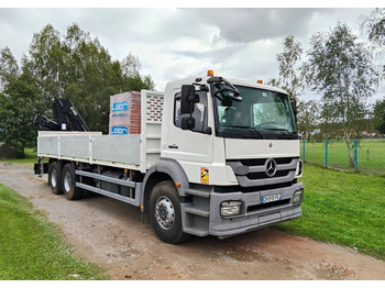 Camião de caixa aberta/ Plataforma, Camião grua Mercedes-Benz ACTROS 2633: foto 2 Camião de caixa aberta/ Plataforma, Camião grua Mercedes-Benz ACTROS 2633: foto 2