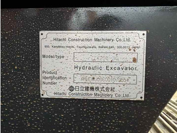 Escavadora de rastos Hot sale Used Hitachi ZX200-3 digger 20ton  Excavator second hand excavator: foto 5 Escavadora de rastos Hot sale Used Hitachi ZX200-3 digger 20ton  Excavator second hand excavator: foto 5