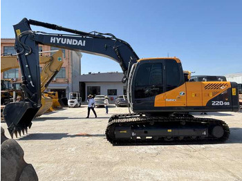 Escavadeira Used Original Korea Multifunction Crawler Excavator Hyundai HX220L High Efficiency Hyundai 225LC 220LC in Good Condition on Sale: foto 5