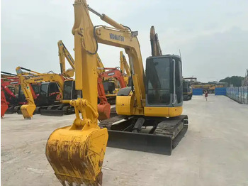 Escavadora de rastos Zero-tail Excavator Komatsu Pc78us Japan Mini Excavator With Rubber Tracks In Shanghai: foto 2